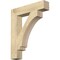 Ekena Millwork Imperial Block Rough Sawn Bracket, Douglas Fir, 6"W x 32"D x 38"H BKT06X32X38IMP05RDF - alternate 1